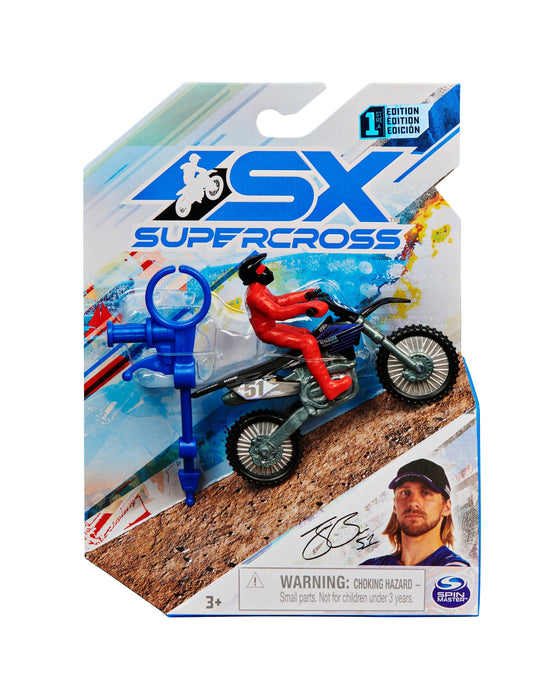 Supercross 124 Die Cast Motorcycle - Assorted