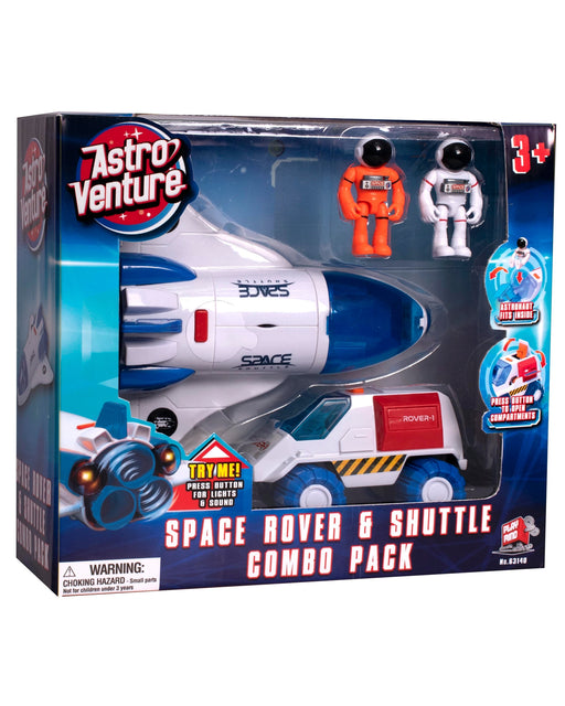 Astro Venture Space Rover and Shuttle Combo Pack