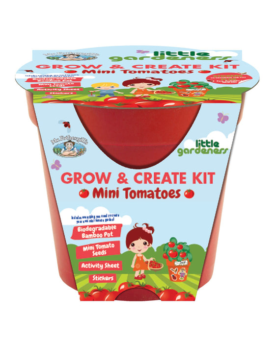 Little Gardeners Grow Pot Mini Tomato