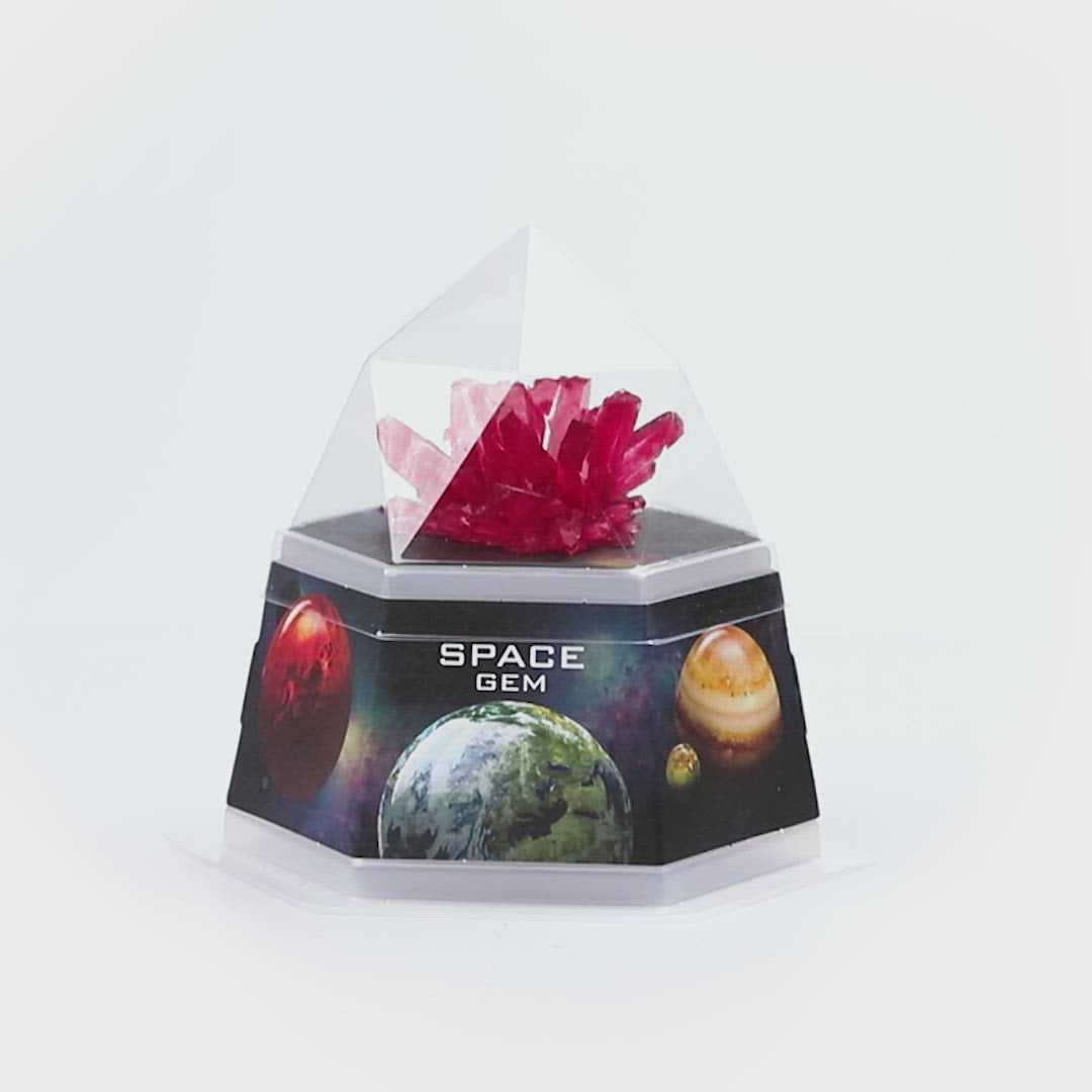Crystal Growing Kit Space Gem Red