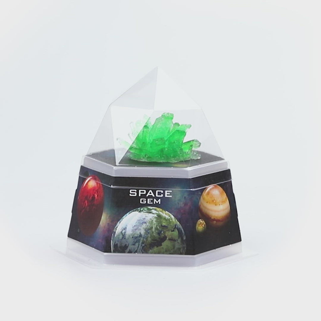 4M Crystal Growing Kit Space Gem Green