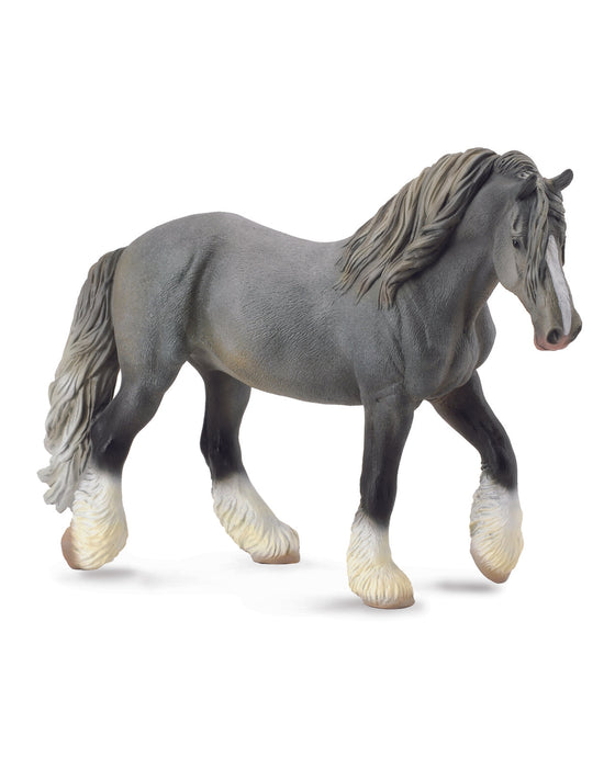 Collecta XL Shire Horse Mare Grey