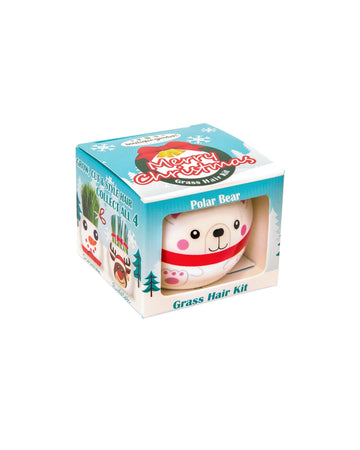 Grass Hair Kits Christmas Polar Bear