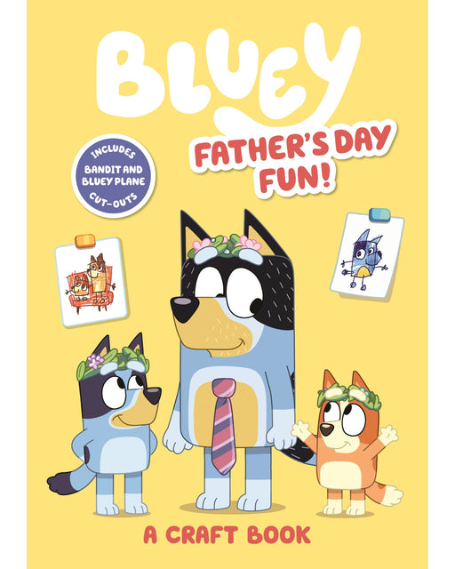 Bluey Fathers Day Fun Craft Book Board Book