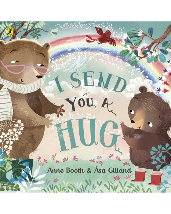 I Send You A Hug Paperback Book
