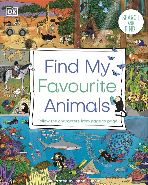 Find My Favourite Animals Board Book