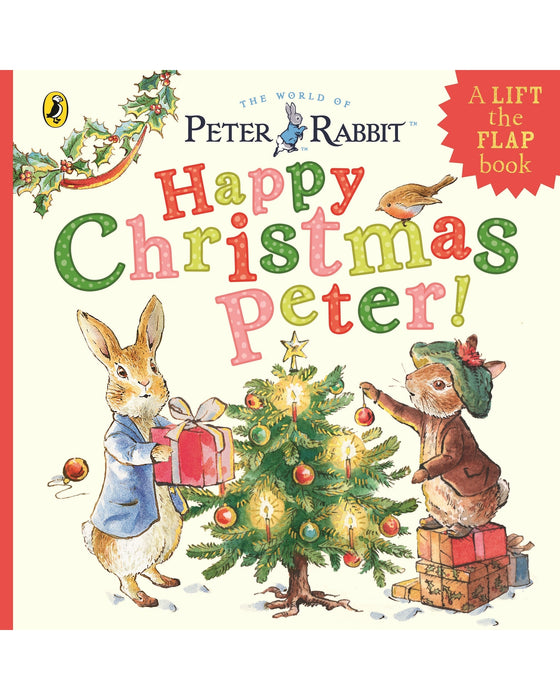 Peter Rabbit Happy Christmas Peter Board Book