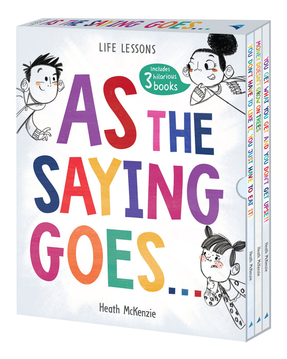 As The Saying Goes Slipcase Picture Book