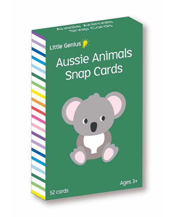 Little Genius Vol 2 Snap Cards Australian Animals