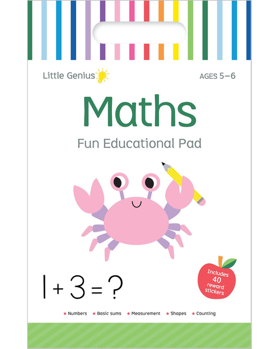 Little Genius Vol 2 Small Activity Pad Maths