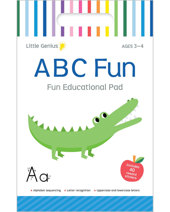 Little Genius Vol 2 Small Activity Pad ABC Fun