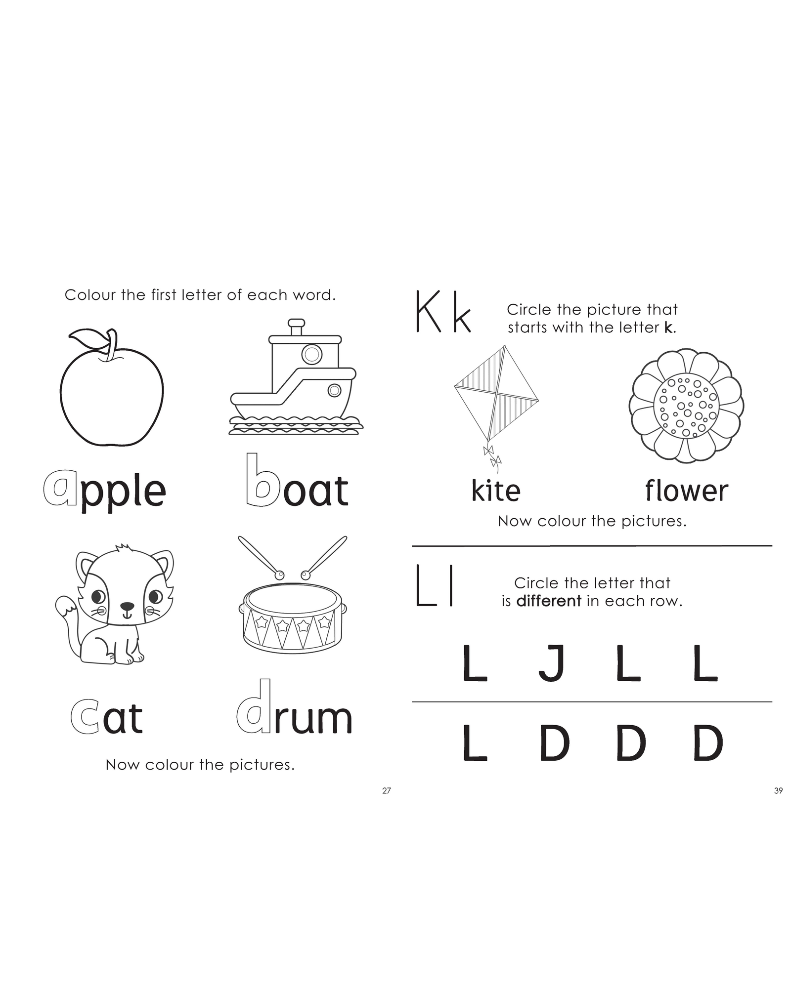 Little Genius Vol 2 Small Activity Pad ABC Fun