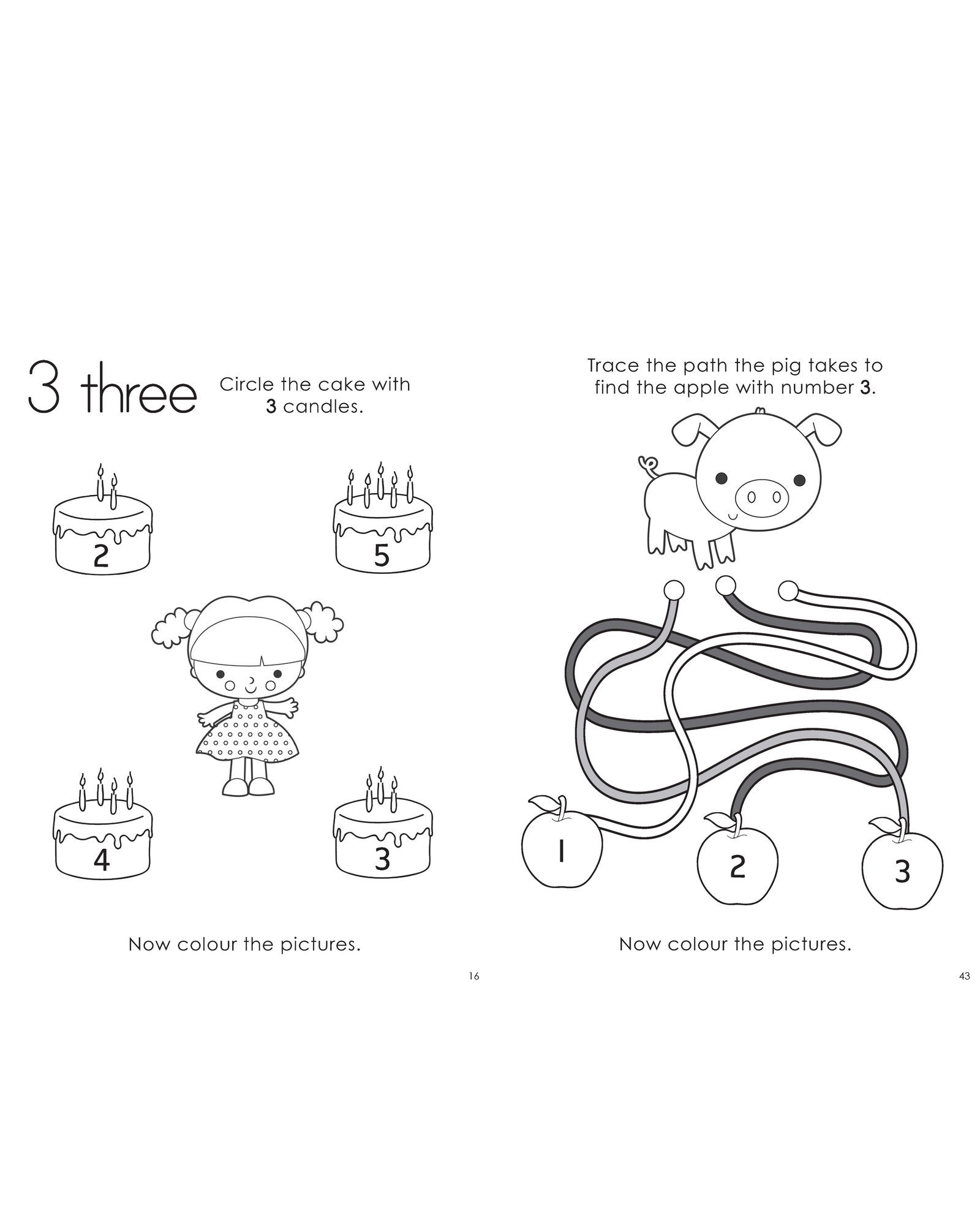 Little Genius Vol 2 Small Activity Pad 123 Fun