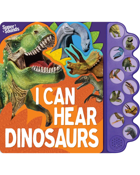 10 Button Sound Book I Can Hear Dinosaurs Vol 2