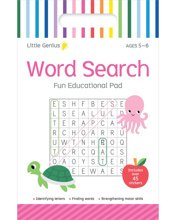 Little Genius Vol 2 Small Activity Pad Word Search