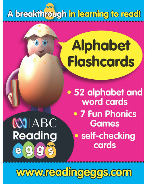 ABC Reading Eggs Level 1 Alphabet Flashcards