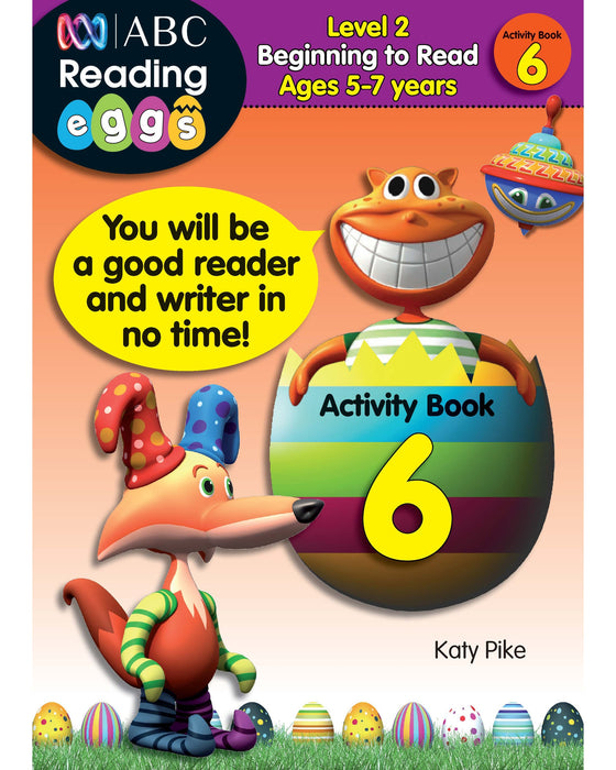 ABC Reading Eggs Level 2 Beginning to Read Activity Book 6 Ages 57