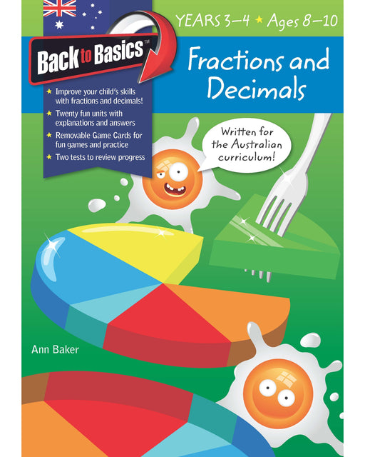 ABC Reading Eggs Blakes Back to Basics Fractions and Decimals Years 3-4