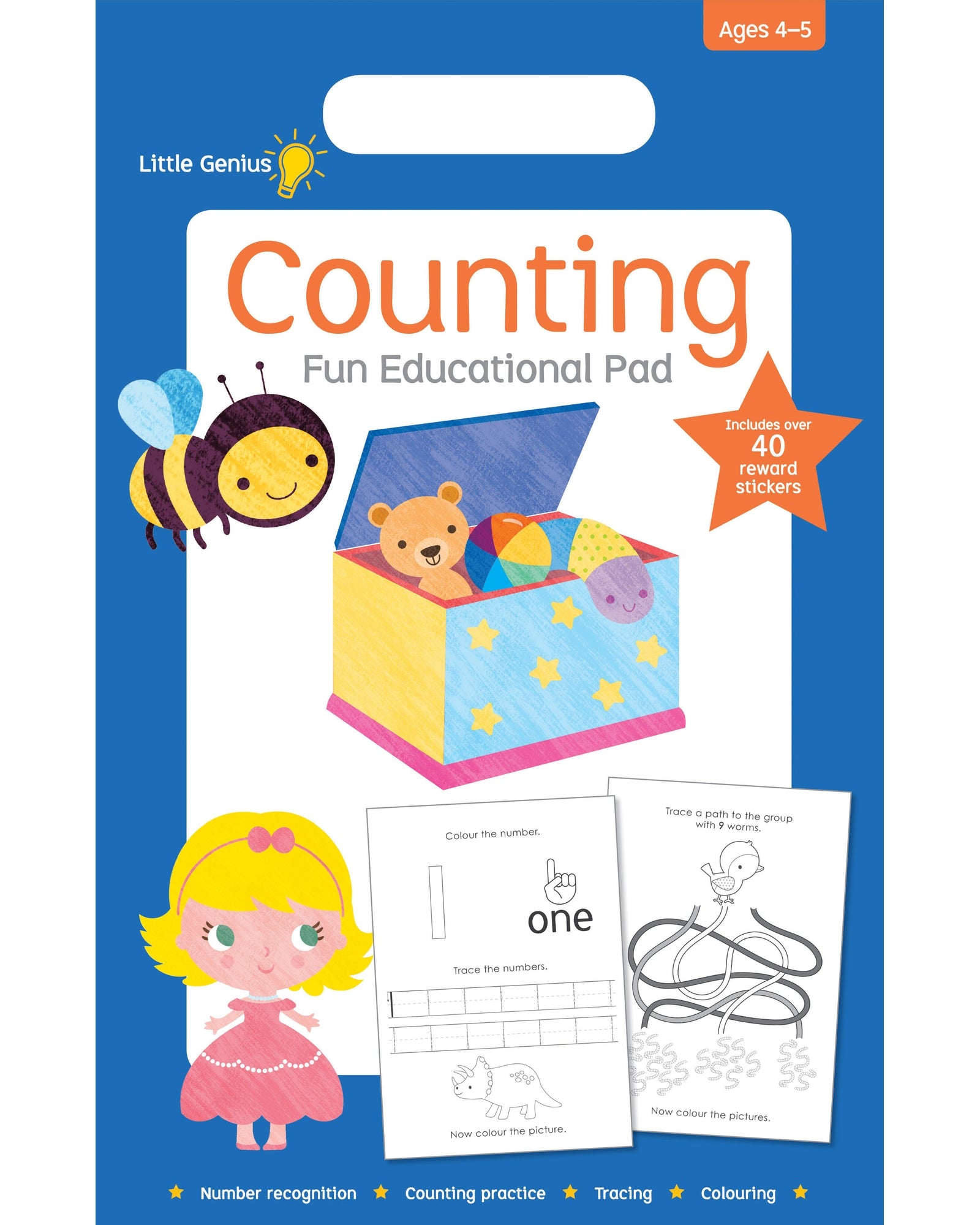 Little Genius Sml Pad Counting