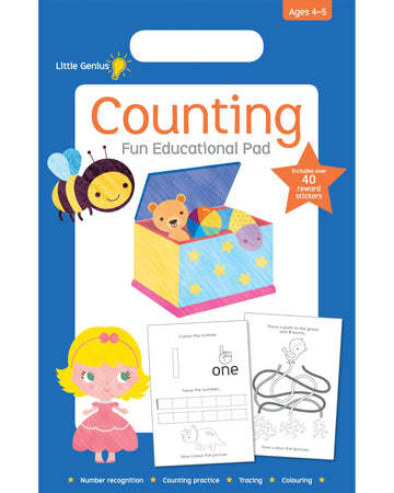 Little Genius Sml Pad Counting