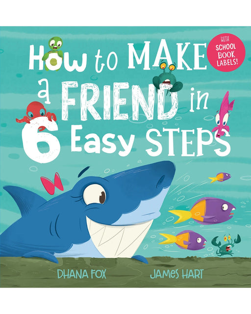 How to Make a Friend in 6 Easy Steps with Labels Hardback Book