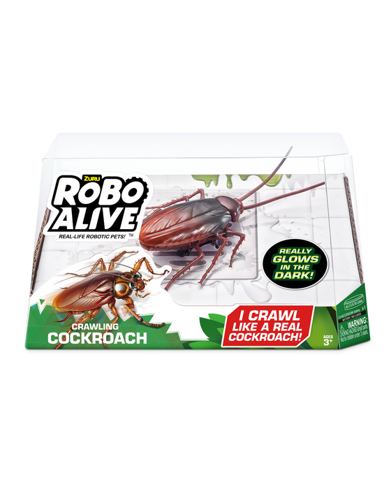 Zuru Robo Alive Glow in the Dark Cockroach