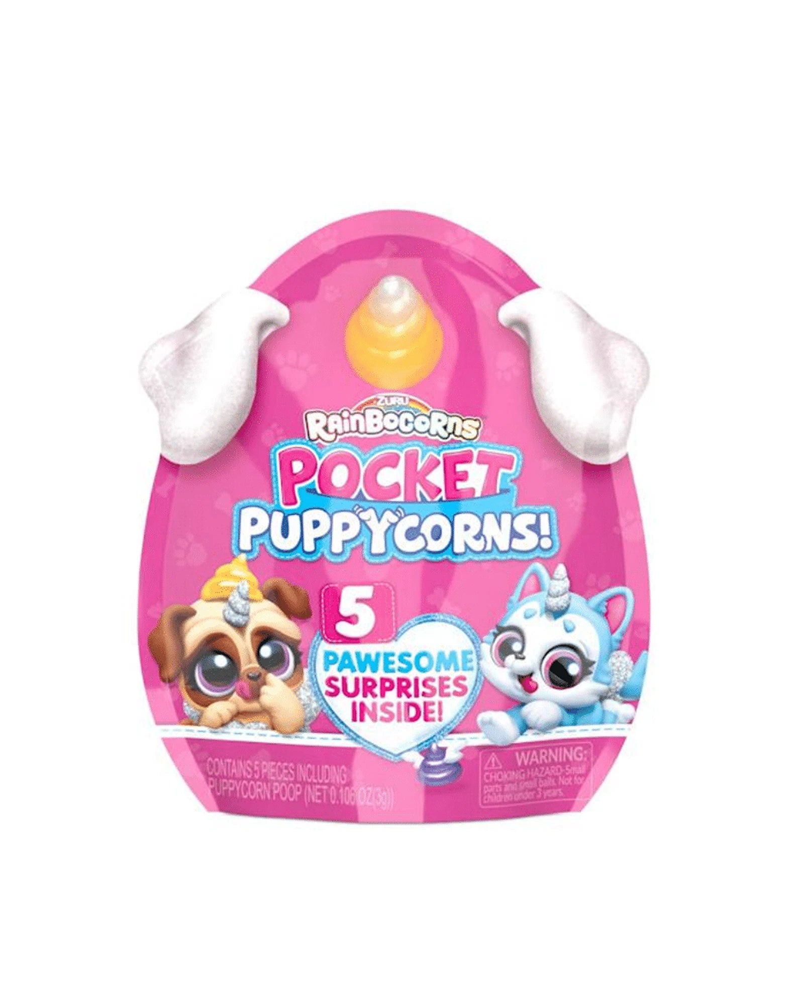 Rainbocorns Pocket Puppycorns Bobble Head - Assorted