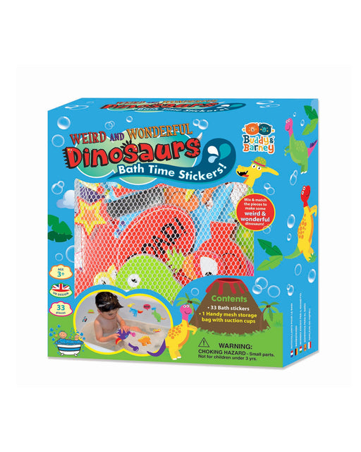 Bath Time Stickers Weird And Wonderful Dinosaurs - Kidstuff