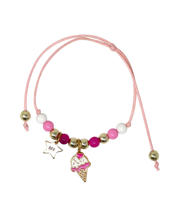 Pink Poppy Bracelet BFF Sweet Set
