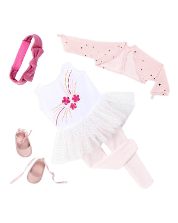 Our Generation Deluxe White Dress Outfit