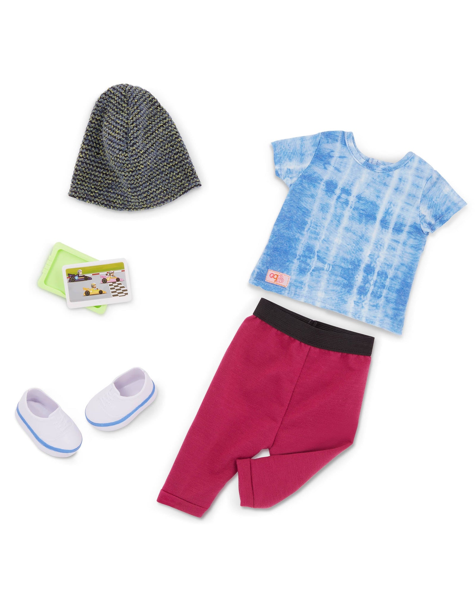 Our Generation Boys Jogger and Beanie Hat Outfit — Kidstuff