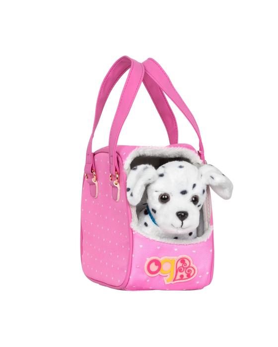 Our Generation 6 Inch Dalmatian Pup with Bag and Accessories