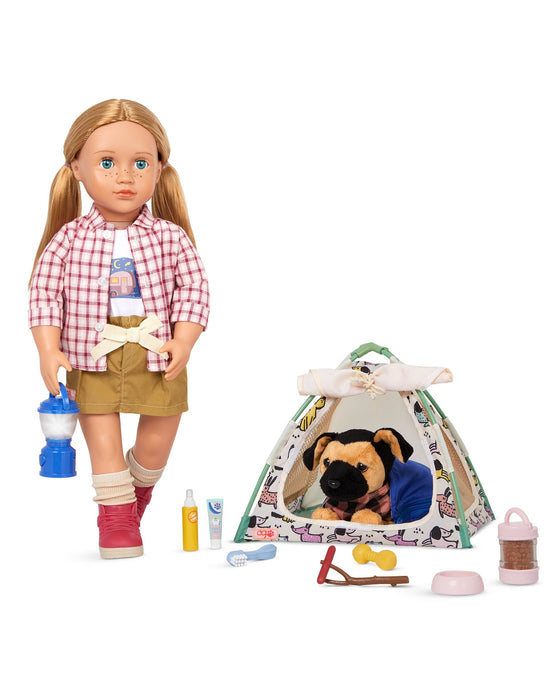 Our Generation Deluxe Pup Camping Set
