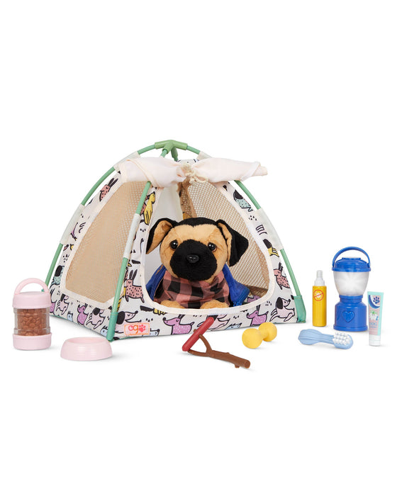 Our Generation Deluxe Pup Camping Set