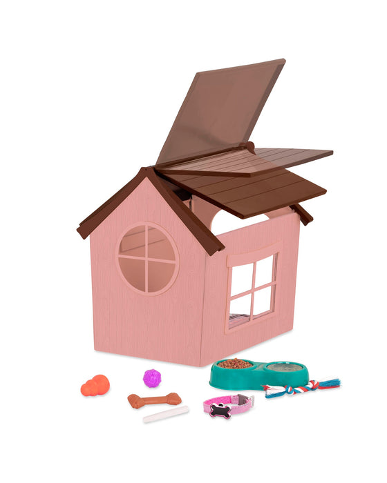 Our Generation Deluxe Dog House Set