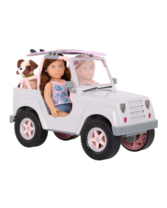 Our generation online doll car