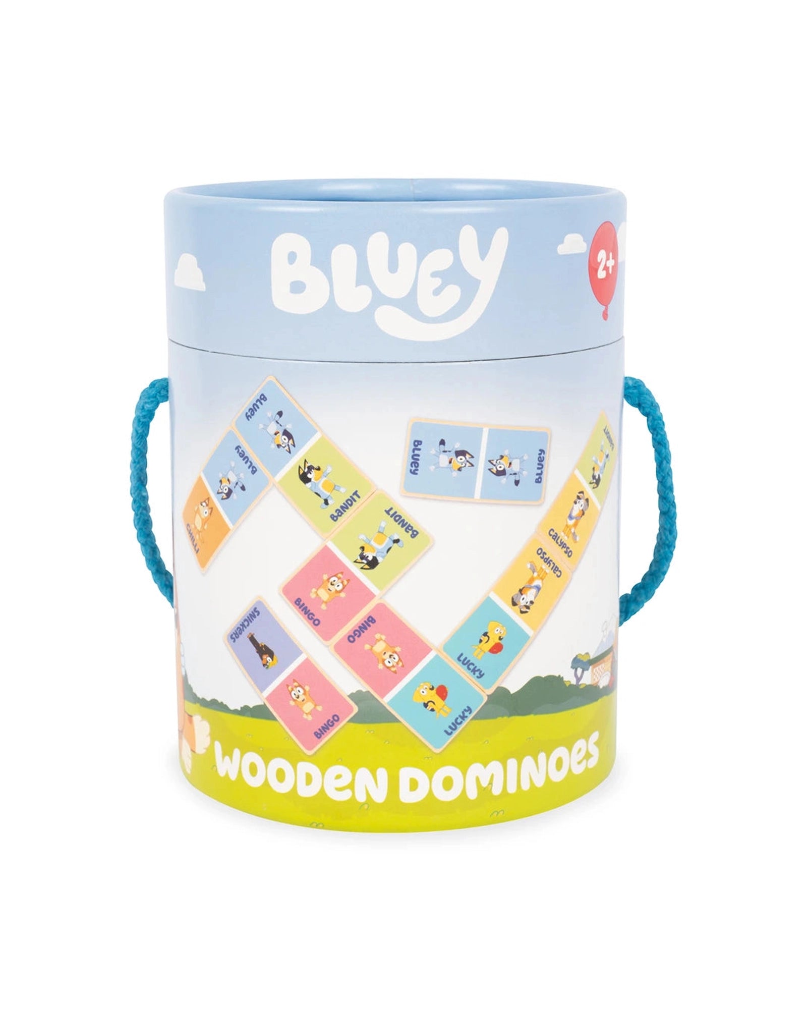 Bluey Wooden Dominoes Set