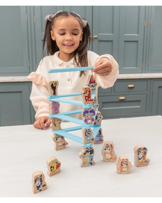 Bluey Wooden Stacking Game — Kidstuff