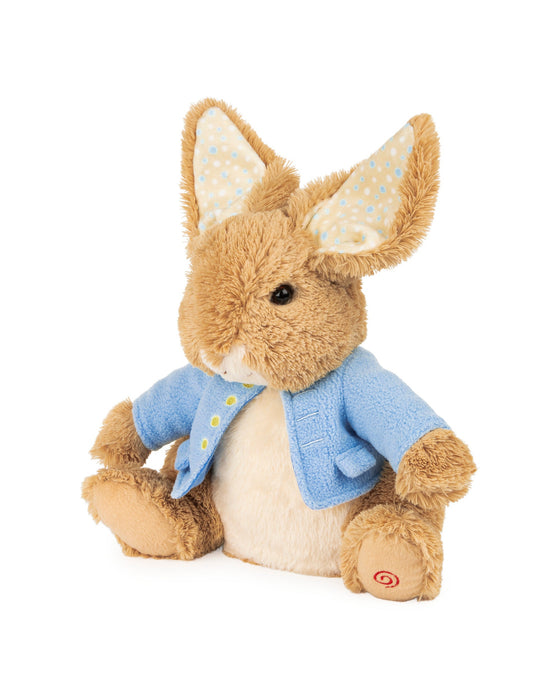 Animated Peter Rabbit Peek A Ears Plush