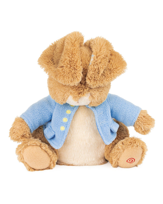 Animated Peter Rabbit Peek A Ears Plush