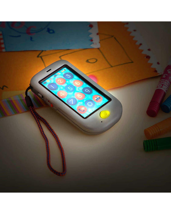 B. Touch Screen Hiphone Metallic Silver