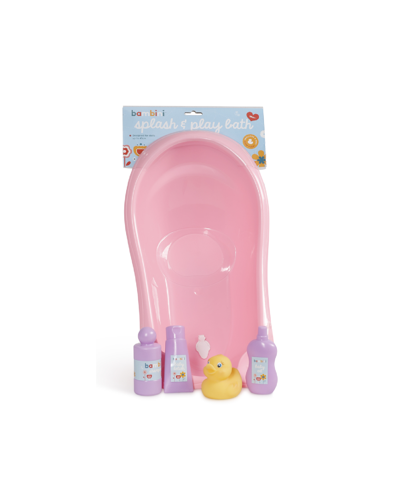 Bambini Splash and Play Doll Bath Set