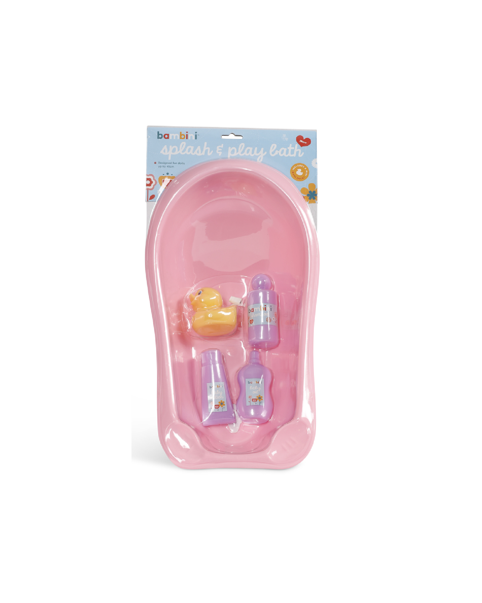Bambini Splash and Play Doll Bath Set