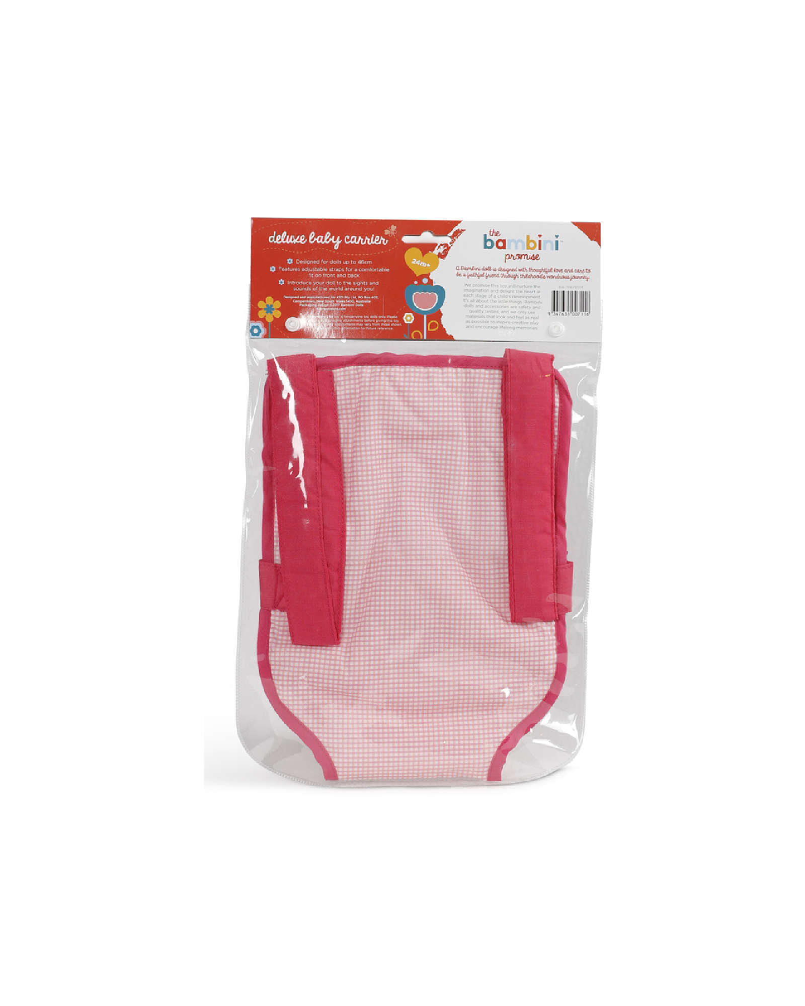 Bambini Deluxe Baby Doll Carrier