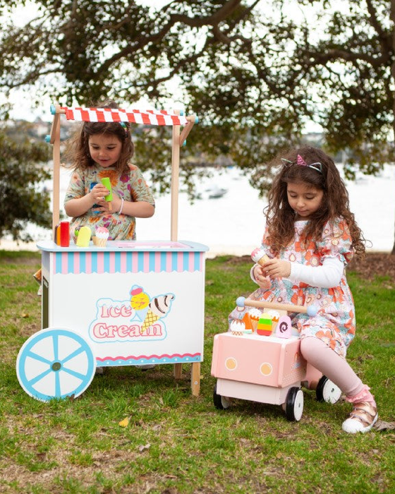 Toddler ice top cream cart