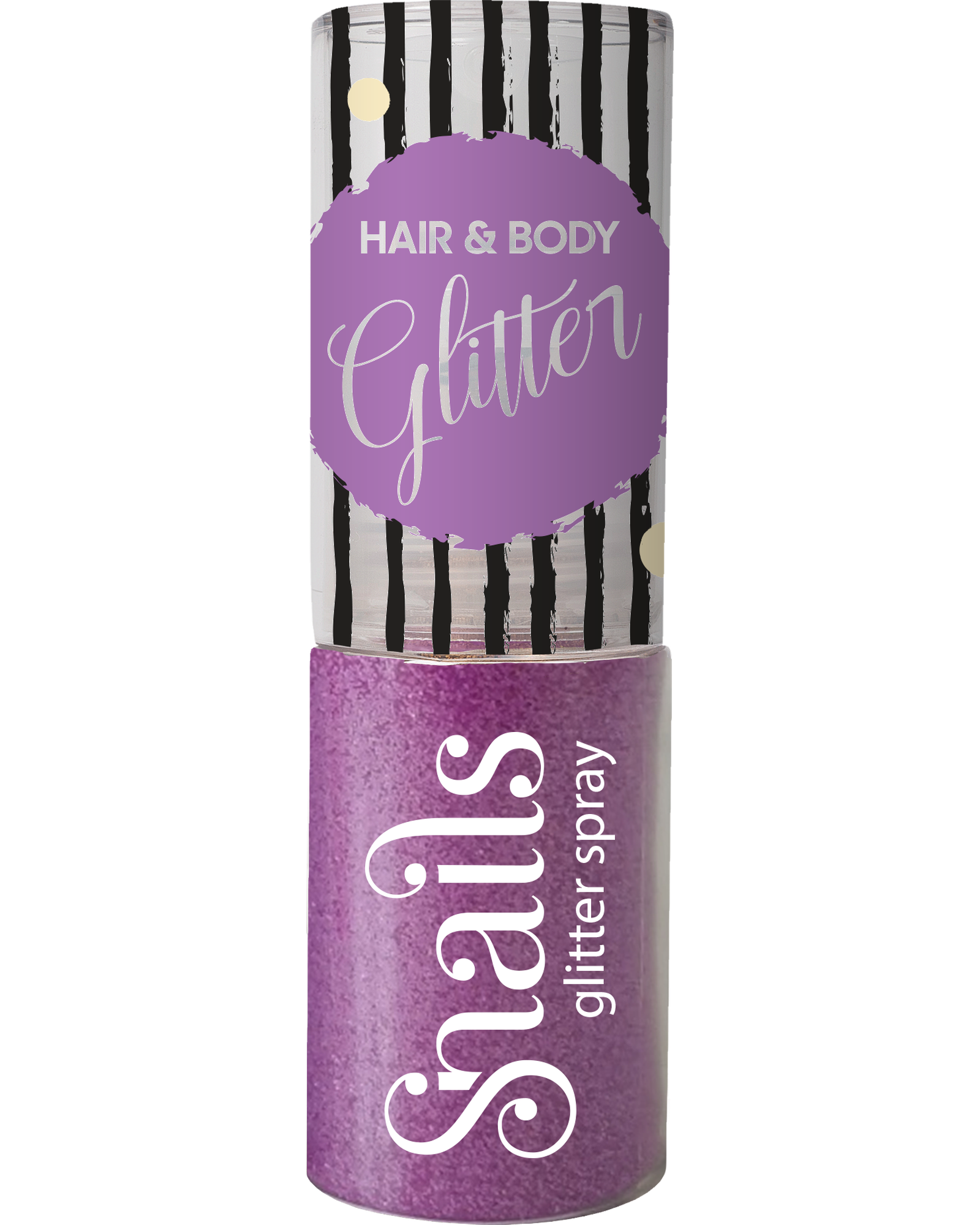 Snails Hair Body Body Glitter Purple