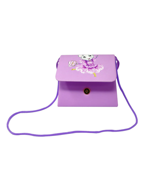 Pink Poppy Claris Fashion Mini Handbag Purple