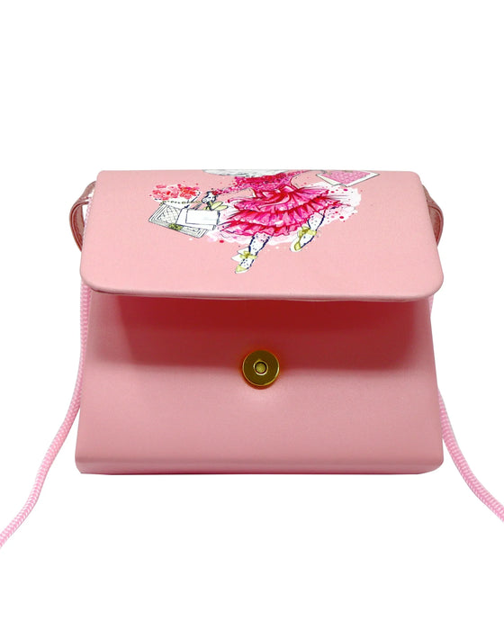 Pink Poppy Claris Fashion Mini Handbag Pink