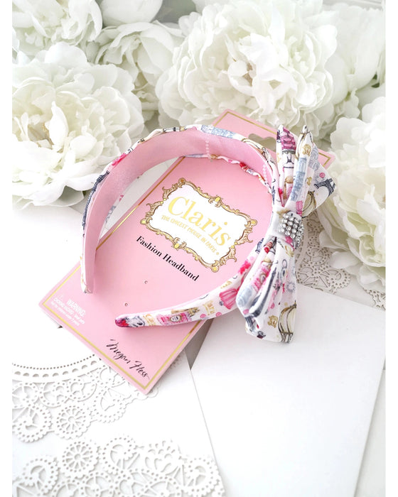 Pink Poppy Claris Printed Headband