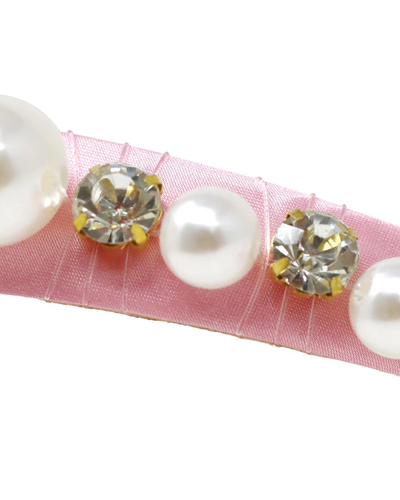 Pink Poppy Claris Jewelled Pearl Headband